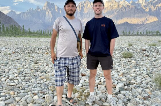 Youtuber Huge Aboard About Gilgit Baltistan Pakistan