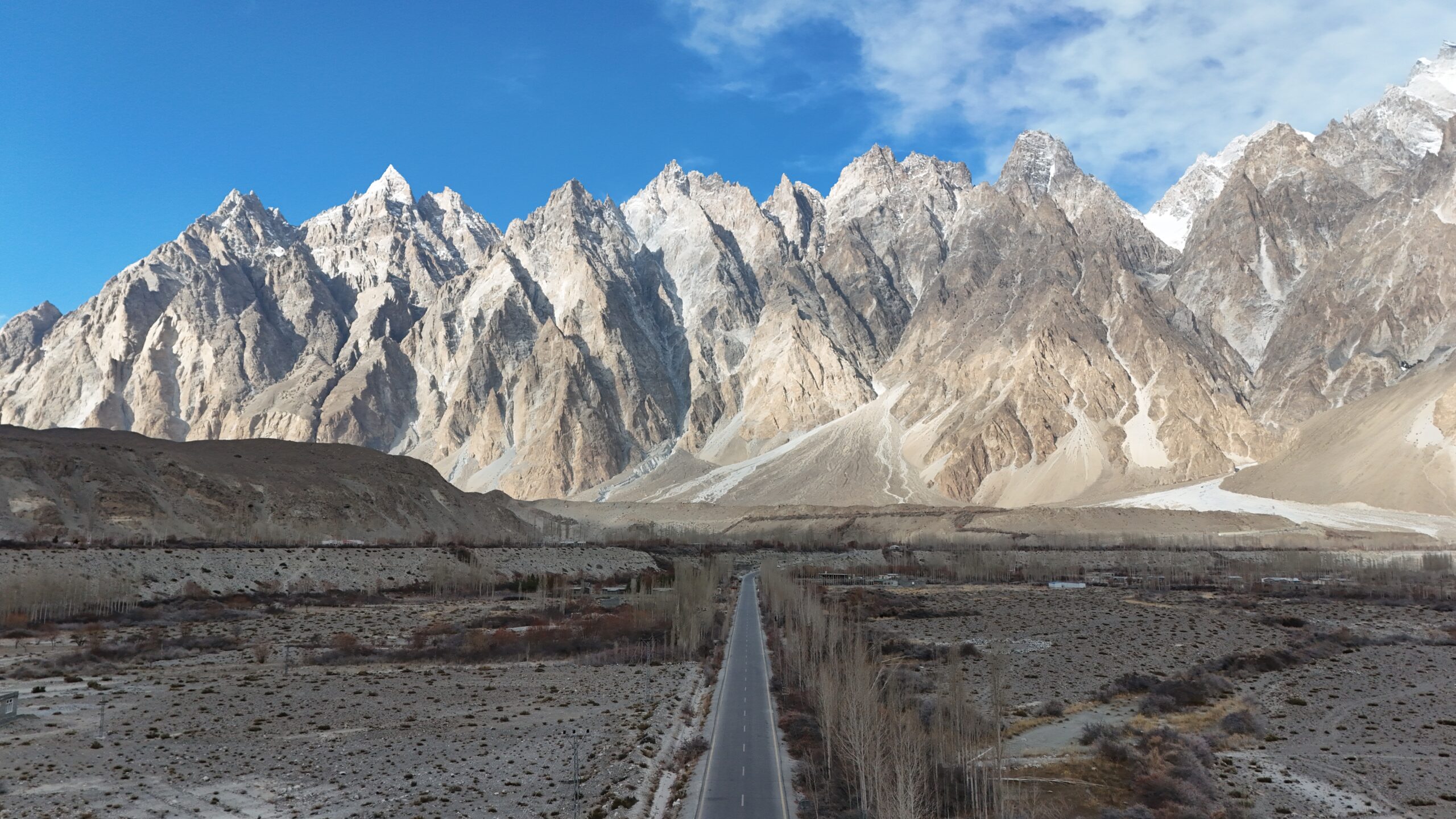 Passu cones hunza valley